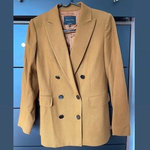 Massimo Dutti Wool double breasted blazer